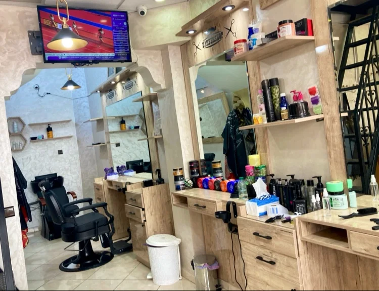 Interieur Barbershop Ali