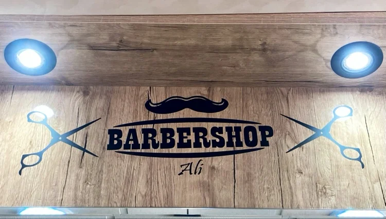 Enseigne Barbershop Ali